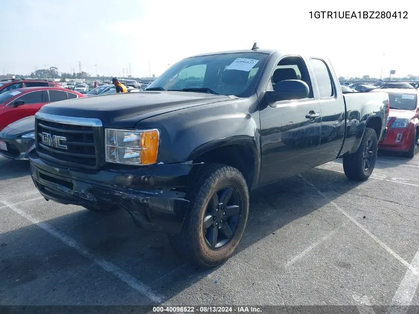 2011 GMC Sierra 1500 Sl VIN: 1GTR1UEA1BZ280412 Lot: 40096522