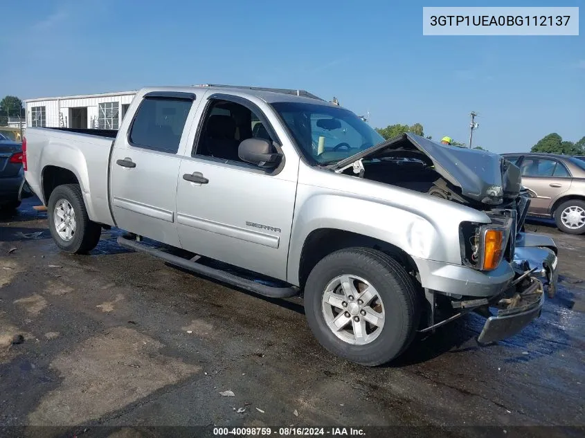 2011 GMC Sierra 1500 Sl VIN: 3GTP1UEA0BG112137 Lot: 40098759