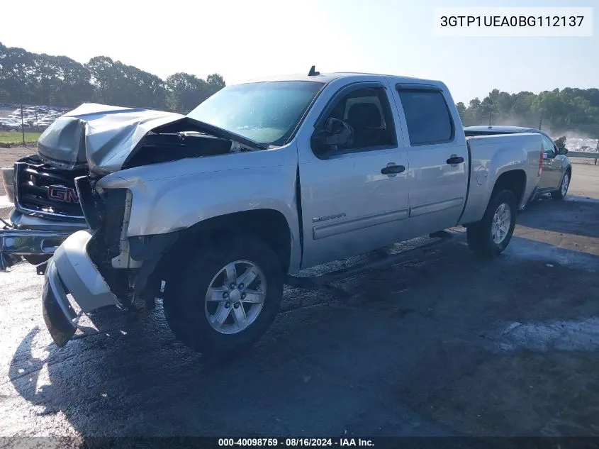 3GTP1UEA0BG112137 2011 GMC Sierra 1500 Sl