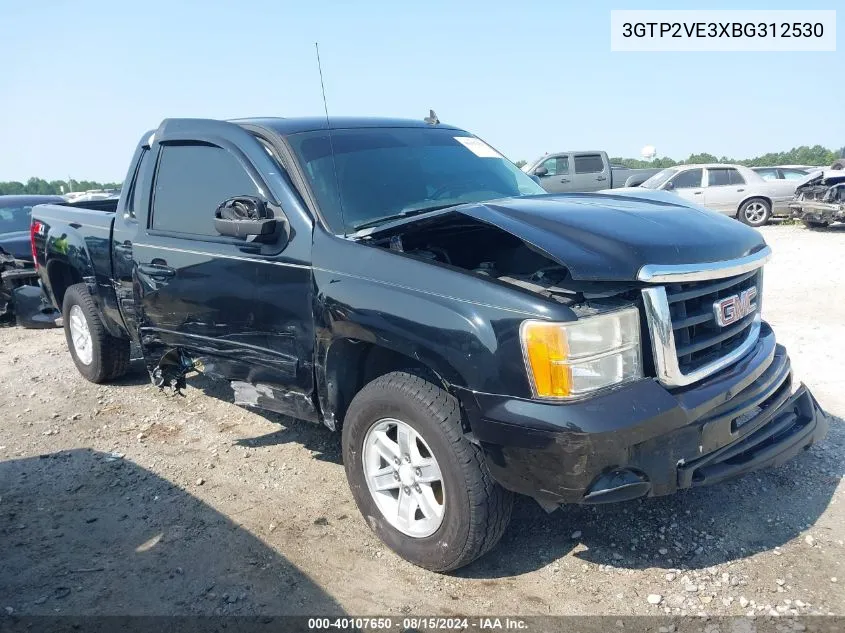 3GTP2VE3XBG312530 2011 GMC Sierra 1500 Sle