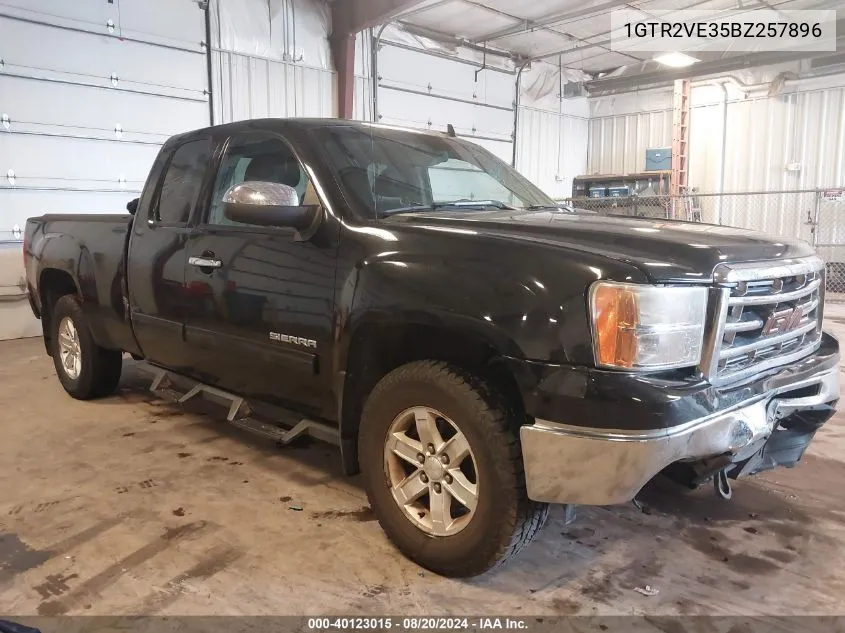 1GTR2VE35BZ257896 2011 GMC Sierra 1500 Sle