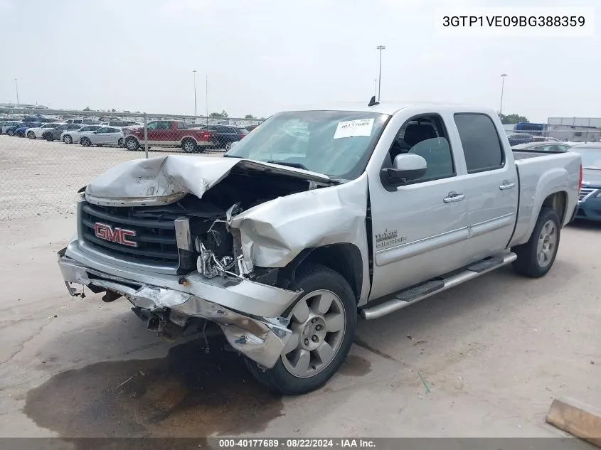 3GTP1VE09BG388359 2011 GMC Sierra 1500 Sle