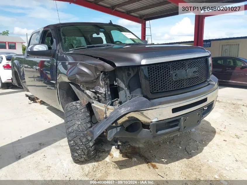 2011 GMC Sierra 1500 Sle VIN: 3GTP1VE04BG201027 Lot: 40304657