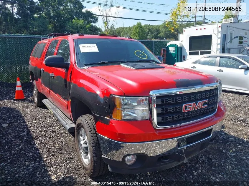 2011 GMC Sierra K2500 Sle VIN: 1GT120E80BF244566 Lot: 40315475