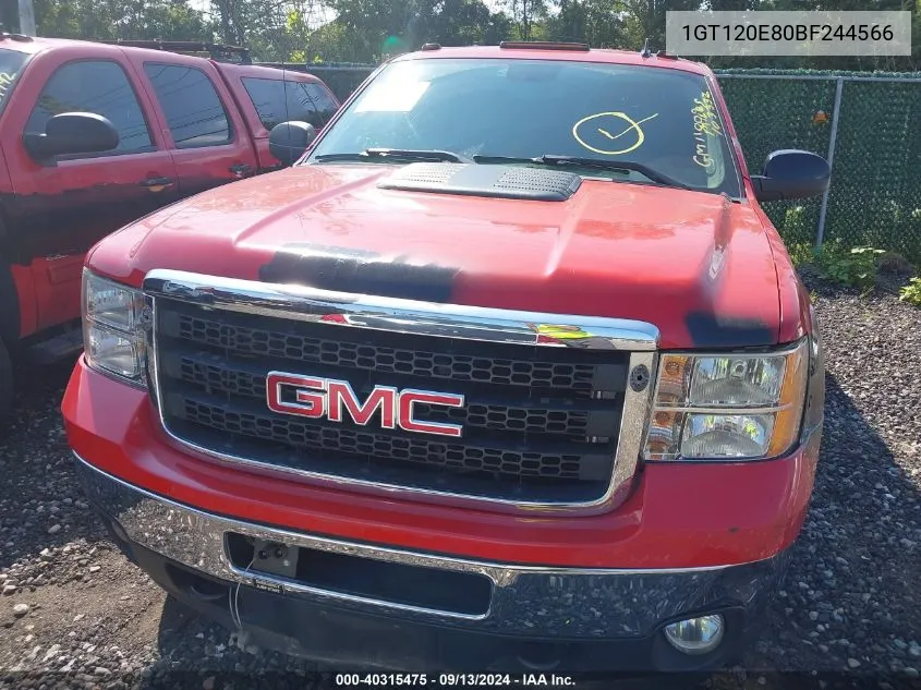 1GT120E80BF244566 2011 GMC Sierra K2500 Sle