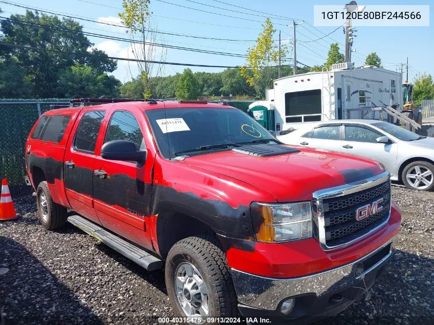 2011 GMC Sierra K2500 Sle VIN: 1GT120E80BF244566 Lot: 40315475