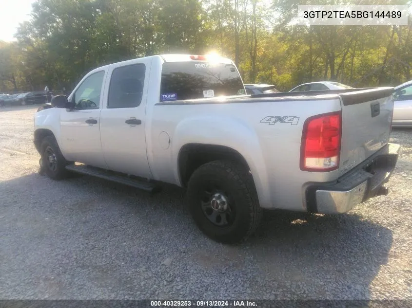 2011 GMC Sierra 1500 Work Truck VIN: 3GTP2TEA5BG144489 Lot: 40329253