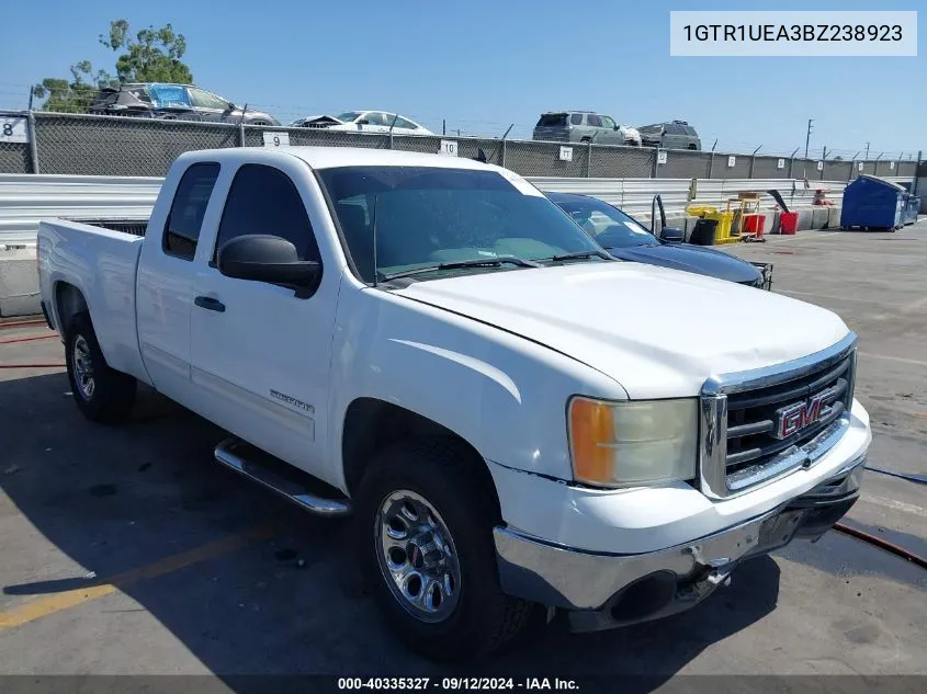 2011 GMC Sierra 1500 Sl VIN: 1GTR1UEA3BZ238923 Lot: 40335327