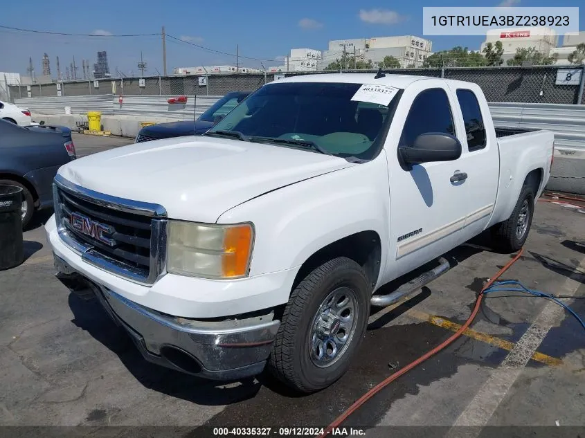 2011 GMC Sierra 1500 Sl VIN: 1GTR1UEA3BZ238923 Lot: 40335327