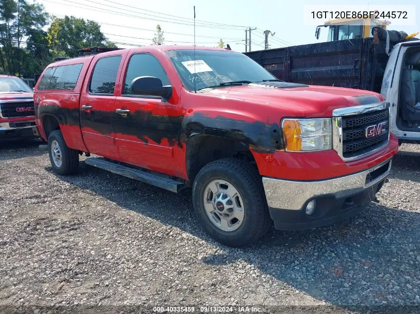 1GT120E86BF244572 2011 GMC Sierra 2500Hd Sle