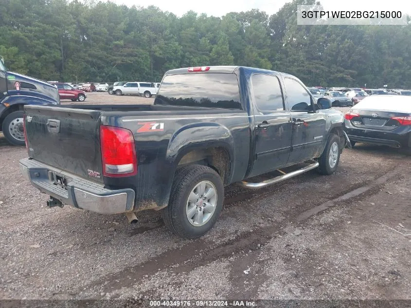 3GTP1WE02BG215000 2011 GMC Sierra 1500 Slt