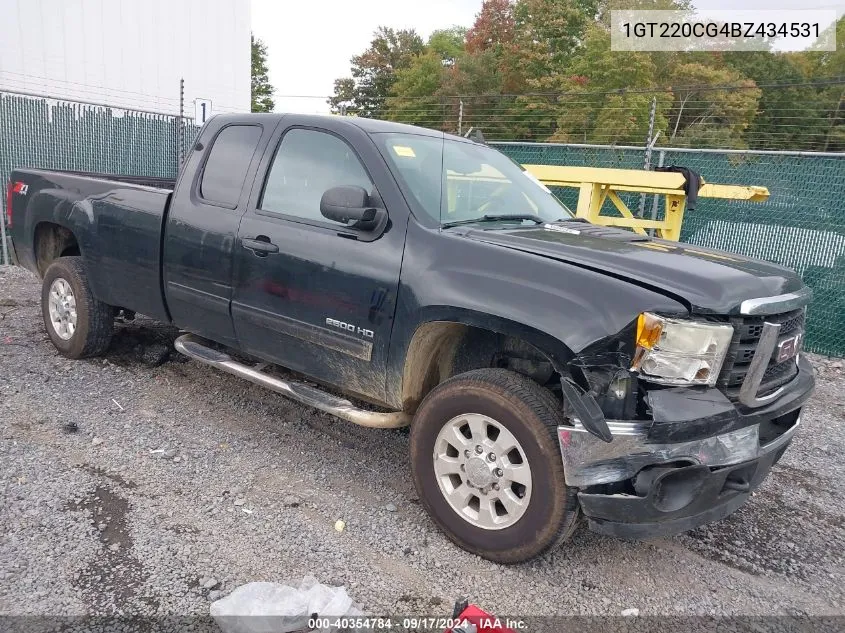 2011 GMC Sierra 2500Hd Sle VIN: 1GT220CG4BZ434531 Lot: 40354784