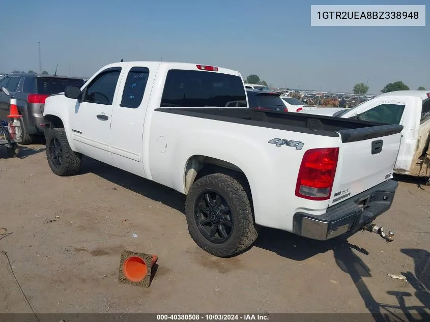 2011 GMC Sierra 1500 Sl VIN: 1GTR2UEA8BZ338948 Lot: 40380508