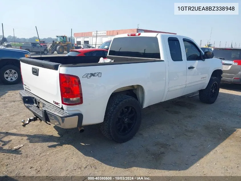 2011 GMC Sierra 1500 Sl VIN: 1GTR2UEA8BZ338948 Lot: 40380508