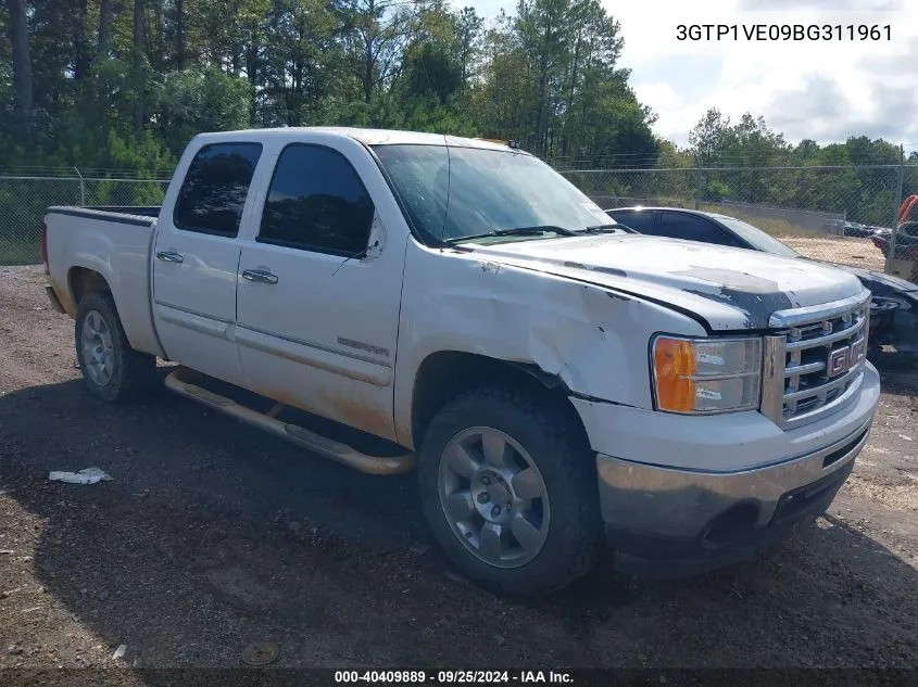 3GTP1VE09BG311961 2011 GMC Sierra 1500 Sle