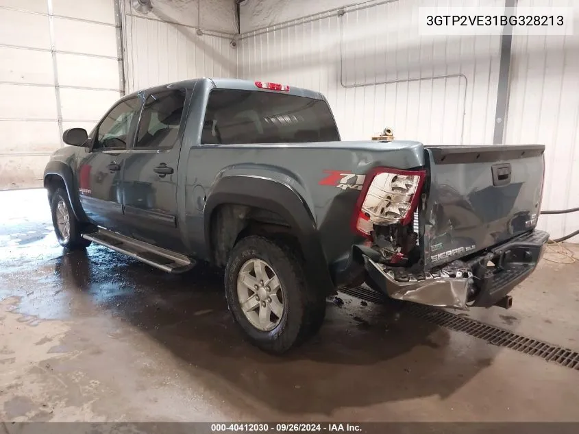 3GTP2VE31BG328213 2011 GMC Sierra 1500 Sle