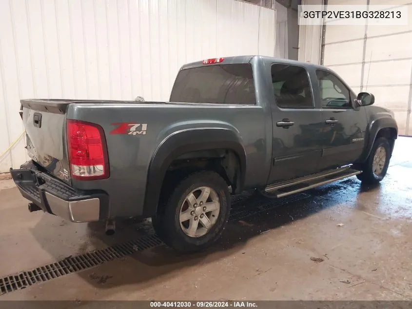 3GTP2VE31BG328213 2011 GMC Sierra 1500 Sle