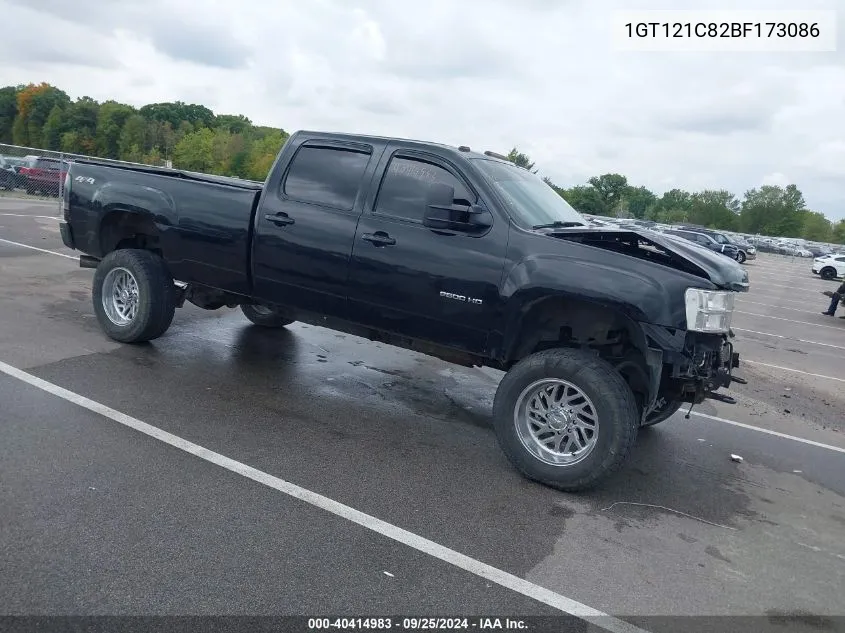 1GT121C82BF173086 2011 GMC Sierra 2500Hd Slt