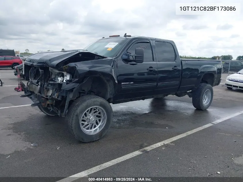 2011 GMC Sierra 2500Hd Slt VIN: 1GT121C82BF173086 Lot: 40414983