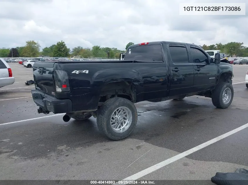 2011 GMC Sierra 2500Hd Slt VIN: 1GT121C82BF173086 Lot: 40414983