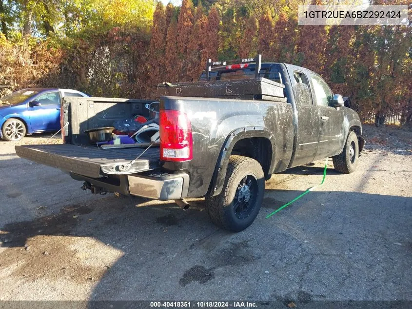 2011 GMC Sierra 1500 Sl VIN: 1GTR2UEA6BZ292424 Lot: 40418351