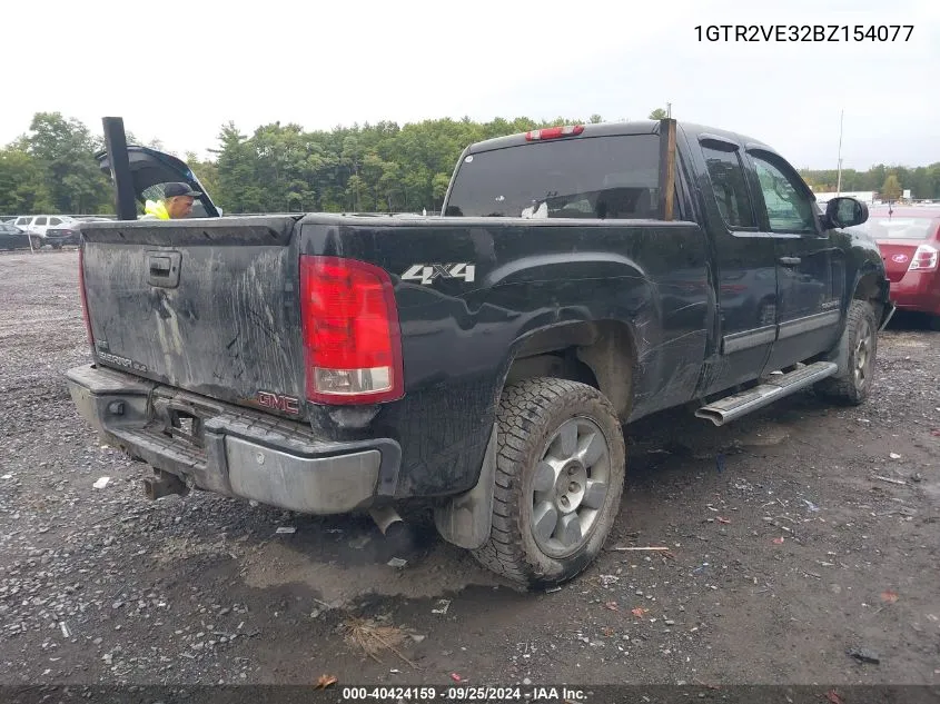 1GTR2VE32BZ154077 2011 GMC Sierra 1500 Sle