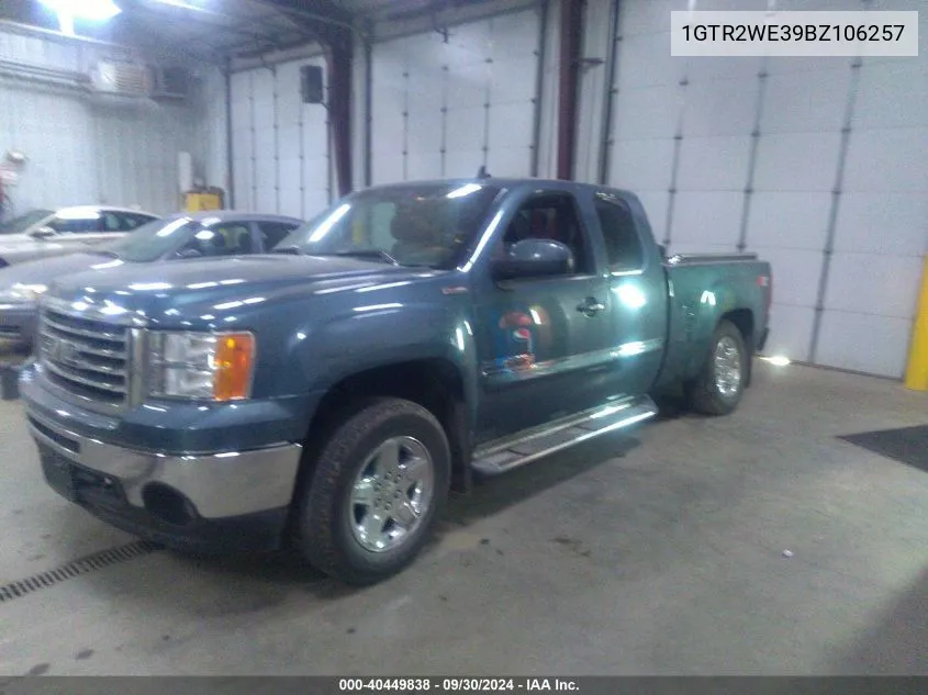 1GTR2WE39BZ106257 2011 GMC Sierra K1500 Slt