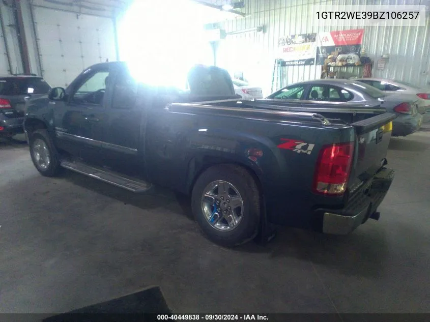 1GTR2WE39BZ106257 2011 GMC Sierra K1500 Slt