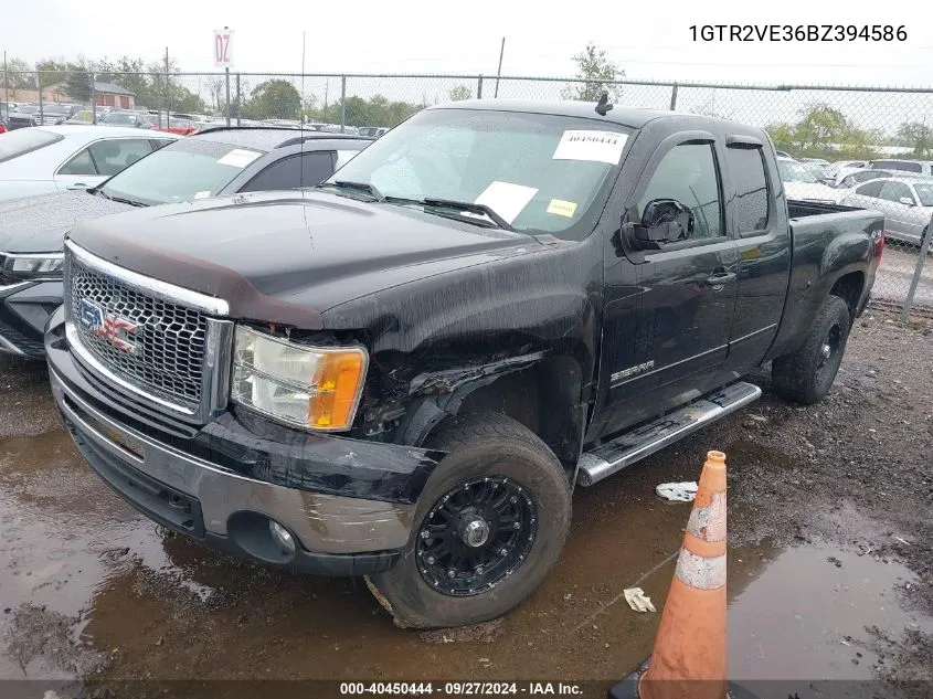 1GTR2VE36BZ394586 2011 GMC Sierra 1500 Sle