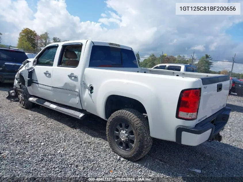 1GT125C81BF200656 2011 GMC Sierra 2500Hd Denali