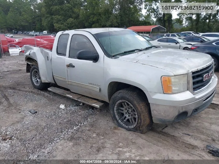 2011 GMC Sierra 1500 Sle VIN: 1GTR2VE36BZ159900 Lot: 40472059