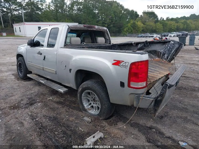 1GTR2VE36BZ159900 2011 GMC Sierra 1500 Sle