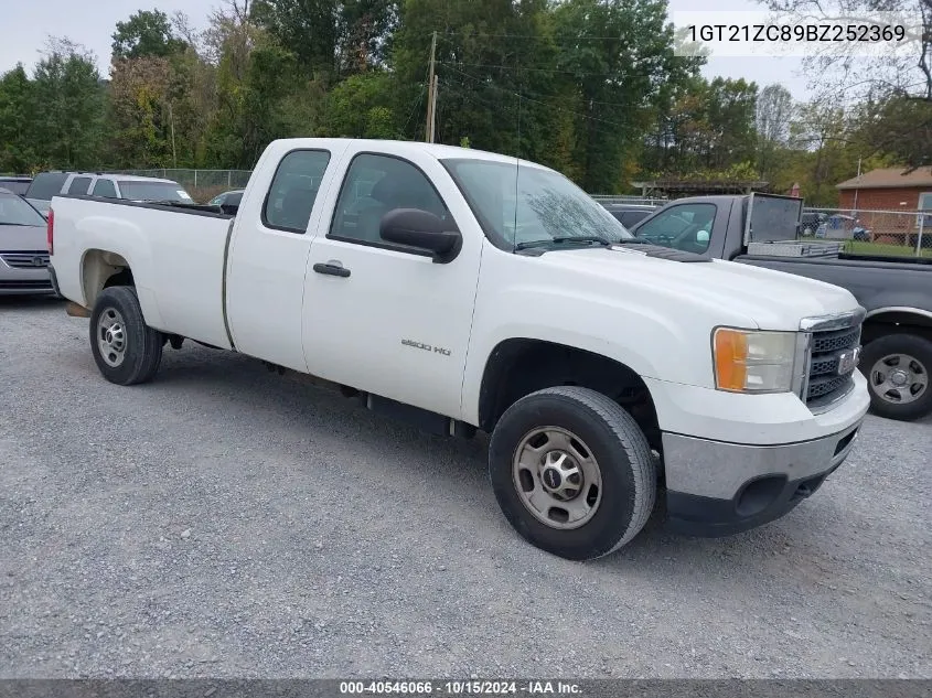 1GT21ZC89BZ252369 2011 GMC Sierra 2500Hd Work Truck