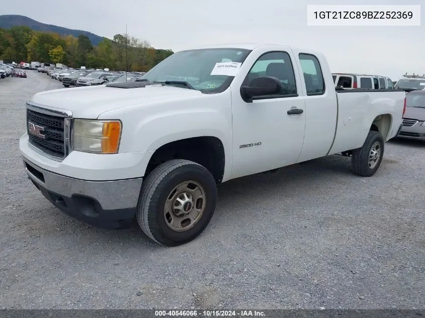 1GT21ZC89BZ252369 2011 GMC Sierra 2500Hd Work Truck