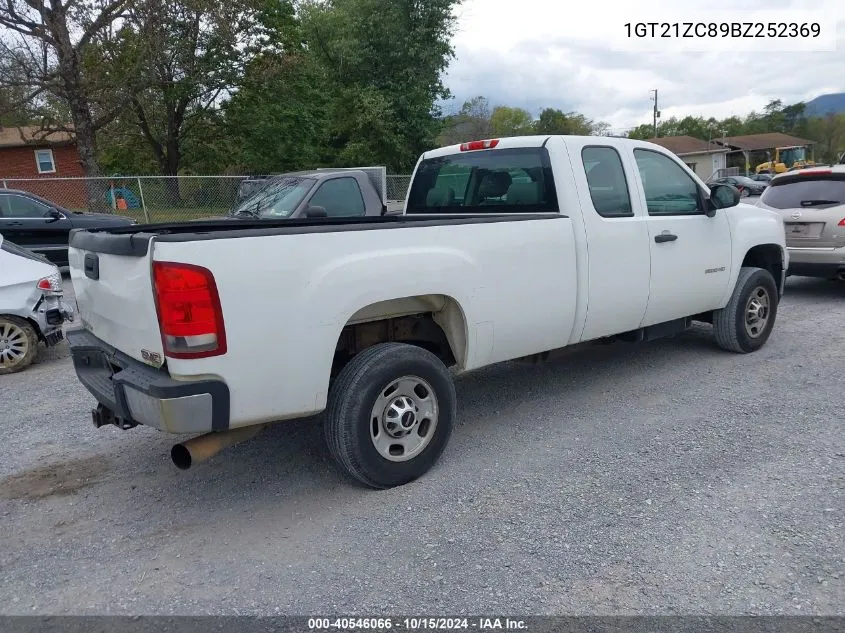 1GT21ZC89BZ252369 2011 GMC Sierra 2500Hd Work Truck