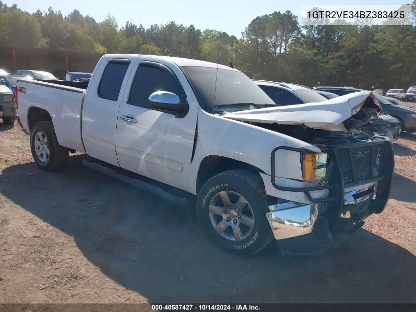 2011 GMC Sierra 1500 Sle VIN: 1GTR2VE34BZ383425 Lot: 40587427