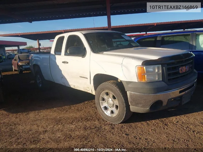 2011 GMC Sierra 1500 Work Truck VIN: 1GTR1TEAXBZ166869 Lot: 40592210