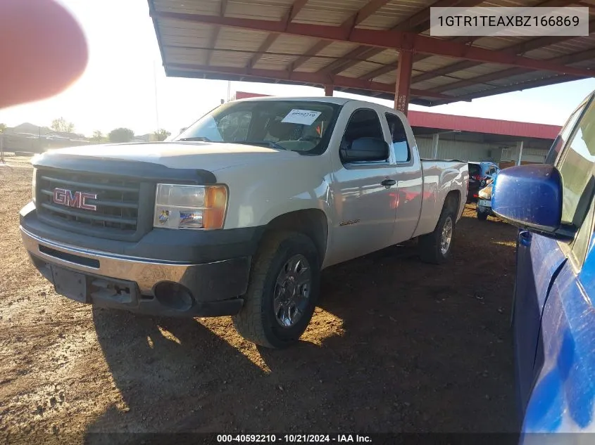 2011 GMC Sierra 1500 Work Truck VIN: 1GTR1TEAXBZ166869 Lot: 40592210