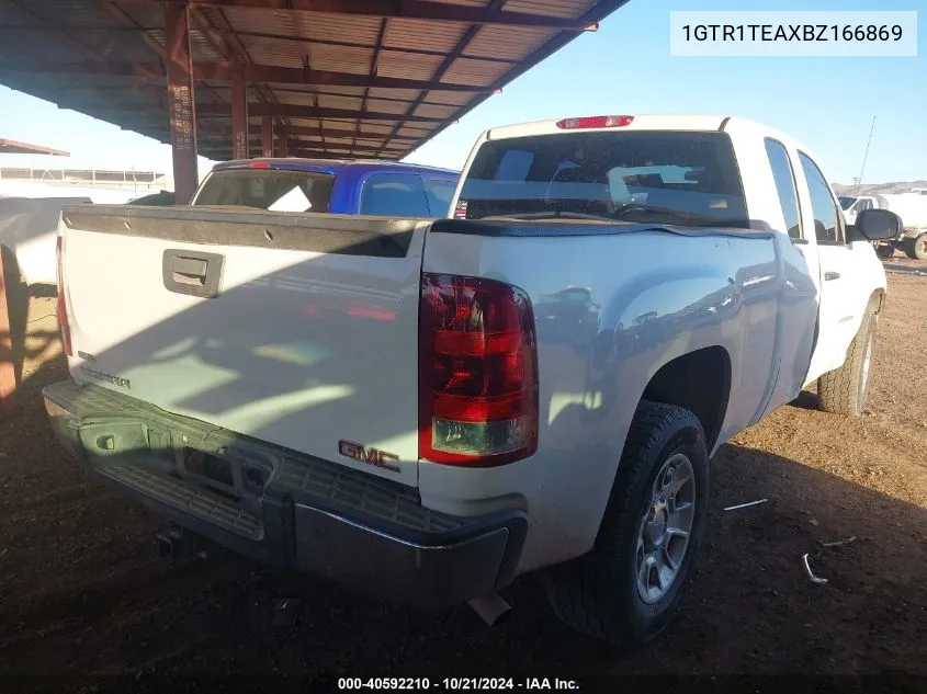 2011 GMC Sierra 1500 Work Truck VIN: 1GTR1TEAXBZ166869 Lot: 40592210