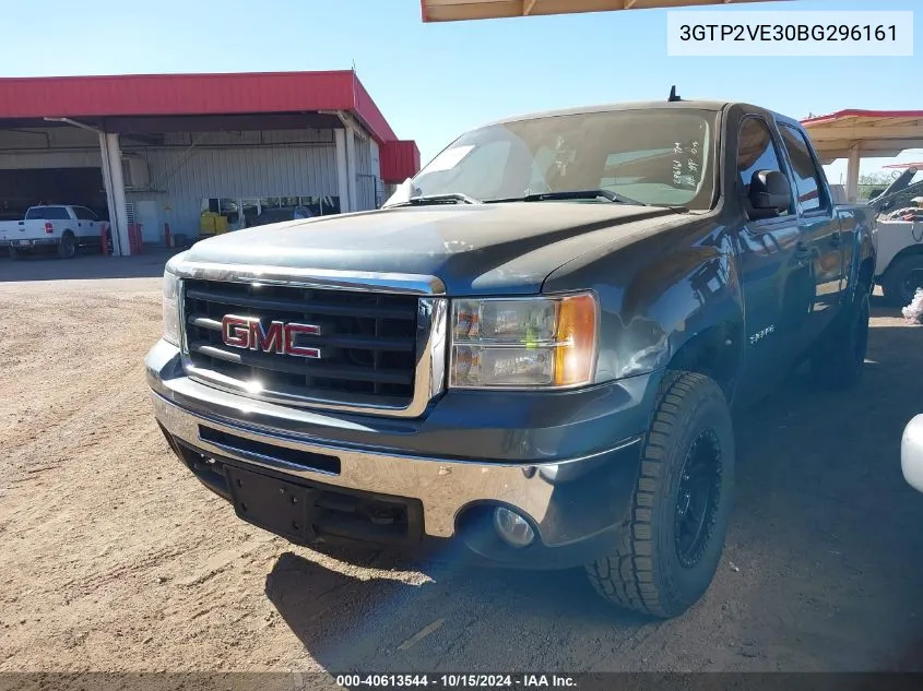 3GTP2VE30BG296161 2011 GMC Sierra 1500 Sle