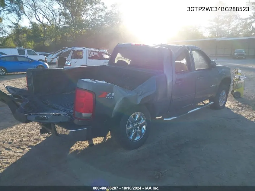 3GTP2WE34BG288523 2011 GMC Sierra 1500 Slt