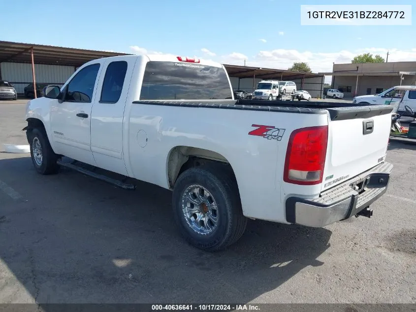 2011 GMC Sierra 1500 Sle VIN: 1GTR2VE31BZ284772 Lot: 40636641