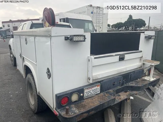 2011 GMC Sierra 3500Hd Work Truck VIN: 1GD512CL5BZ210298 Lot: 40685582