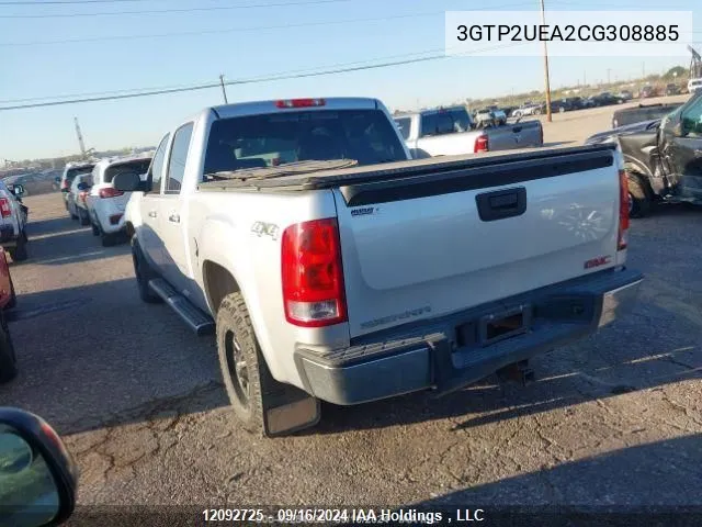 3GTP2UEA2CG308885 2012 GMC Sierra 1500