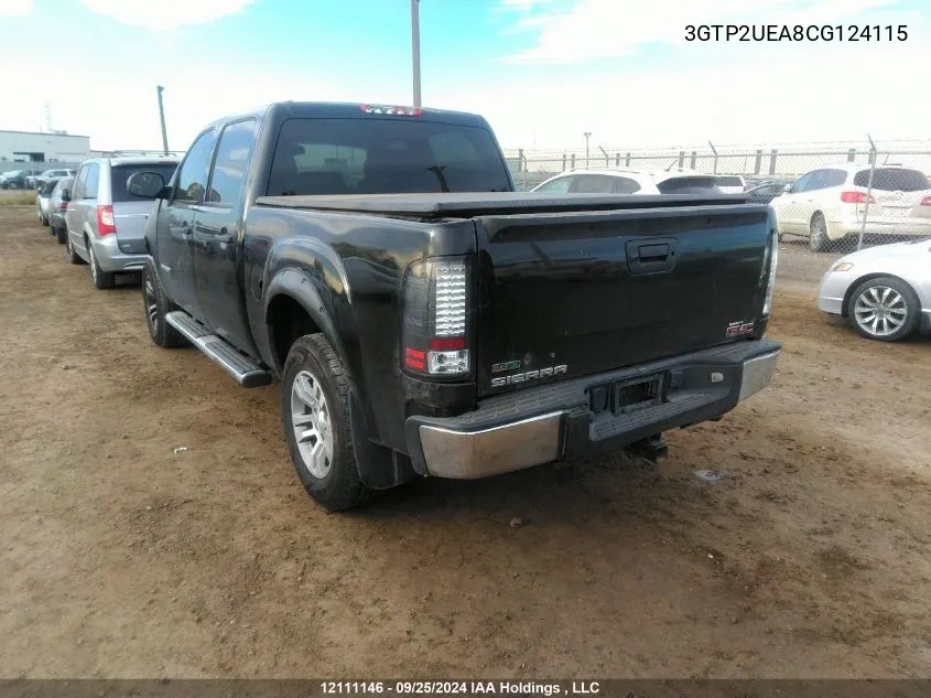 3GTP2UEA8CG124115 2012 GMC Sierra 1500