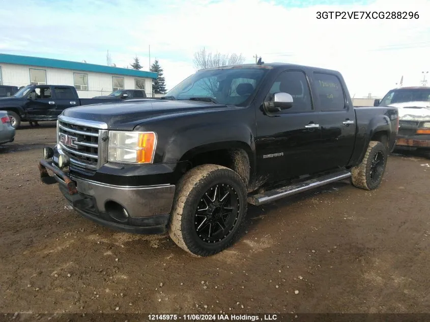 2012 GMC Sierra 1500 VIN: 3GTP2VE7XCG288296 Lot: 12145975