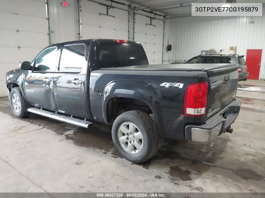 3GTP2VE77CG195879 2012 GMC Sierra 1500 Sle