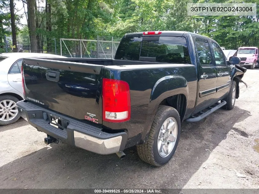 3GTP1VE02CG243004 2012 GMC Sierra 1500 Sle