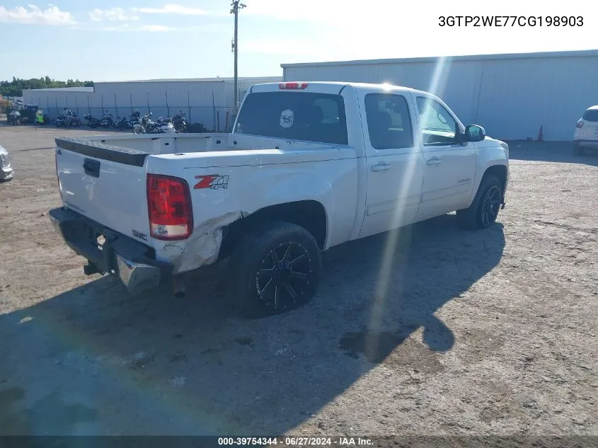 3GTP2WE77CG198903 2012 GMC Sierra K1500 Slt