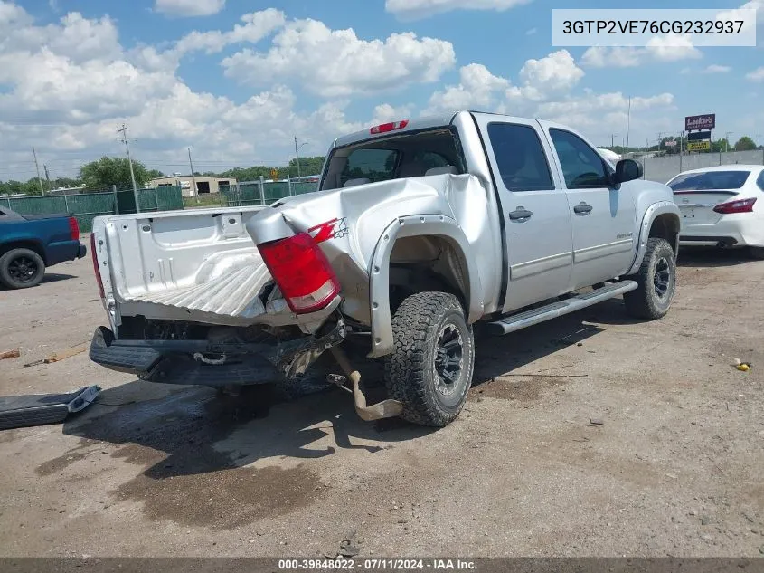 3GTP2VE76CG232937 2012 GMC Sierra 1500 Sle